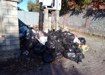 Фото дня: мер Боярки Зарубін не здатен організувати вивіз сміття в громаді