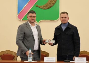 Голова КОВА представив громадам нового очільника Білоцерківської РДА Геннадія Сиваненка