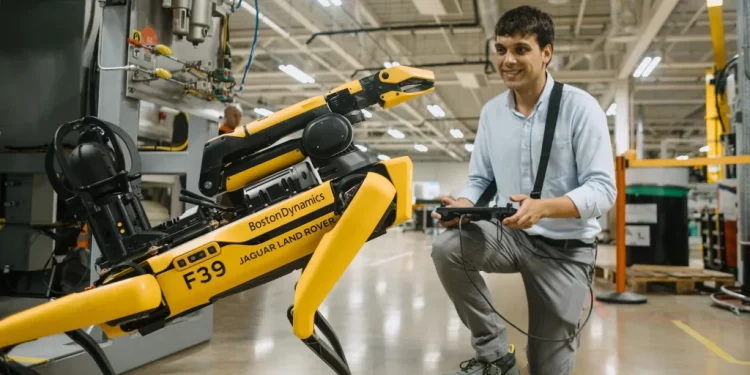 Jaguar Land Rover завів робопса для патрулювання заводу, але все пішло не за планом – Автоновини