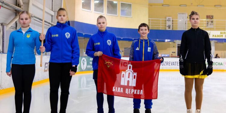 Юні фігуристи з Білої Церкви здобули медалі на Відкритому чемпіонаті Київщини