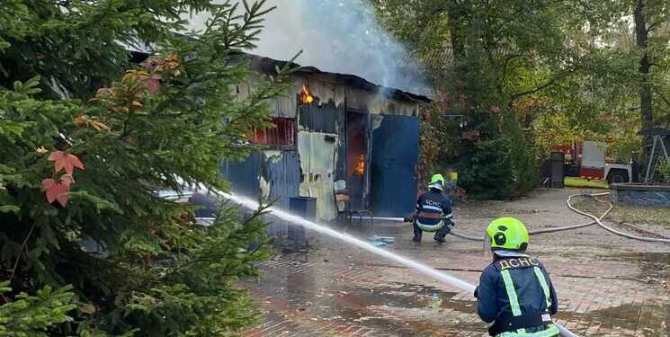 На Білоцерківщині ліквідували загорання кафе