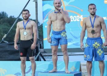 Спортсмен з Обухівщини став чемпіоном світу з пляжної боротьби