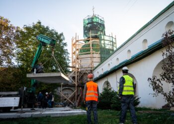 В Києво-Печерській Лаврі реставрують башту Івана Кушника | ПРО ГОЛОВНЕ