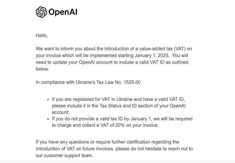 OpenAI почне сплачувати «податок на Google» з 2025 року