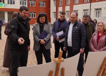 До Ірпеня сьогодні завітала пані посол ЄС в Україні Катаріна Матернова