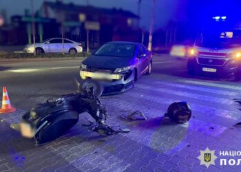 ДТП на Броварщині:постраждав мотоцикліст