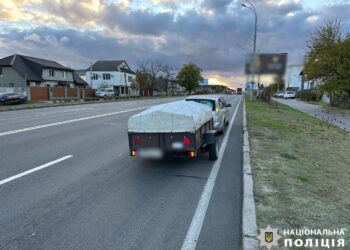 ДТП у Броварах: постраждала 4-річна дівчинка