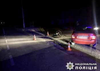 ДТП у Переяславі: водій легковика збив велосипедиста