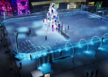 Головна ялинка країни на Софійській площі буде білою з блакитними гірляндами | ПРО ГОЛОВНЕ