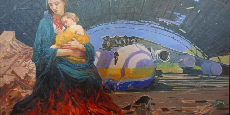 Ірпінська, Гостомельська, Бородянська Мадонни: художник з Ірпеня Владислав Задворський показує сучасну історію Київщини через образ Матері