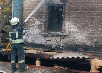На Бориспільщині горів житловий будинок