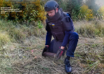 На Бориспільщині сапери знешкодили артилерійський снаряд