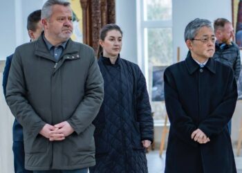 Новопризначений посол Японії в Україні Масаші Накагоме відвідав Бучу