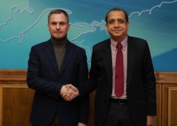 Руслан Кравченко зустрівся з Послом Індії в Україні Раві Шанкаром