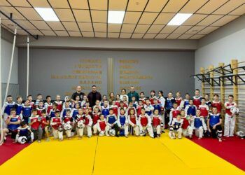 У Бучі провели навчальний спаринг для тхеквондистів