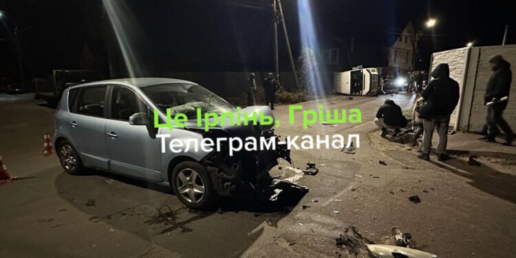 В Ірпені у ДТП травмувалася дитина (ФОТО)