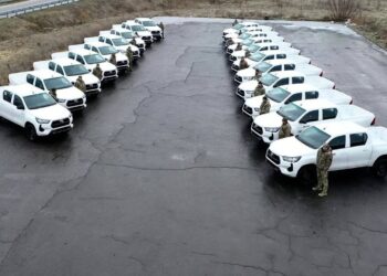 20 пікапів отримала 72-й бригада ім. Чорних Запорожців від Київщини