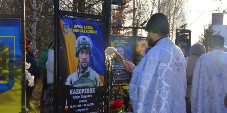 На Алеї Пам’яті у Миронівці освятили нові портрети полеглих захисників