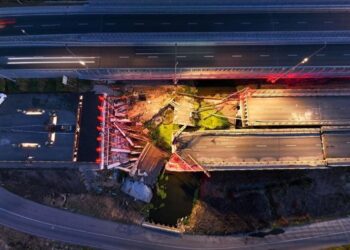 На міжнародному конкурсі світлового дизайну перемогла інсталяція “Дорога Життя” в Ірпені