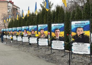 У Козині відкрили Алею Героїв