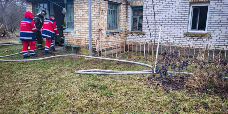 У Великодимерській громаді під час пожежі загинула людина