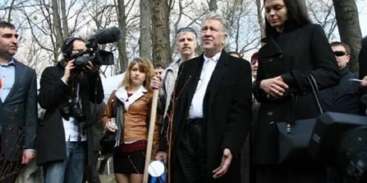 Девід Лінч у 2009 році посадив перші дерева у парку в Боярці