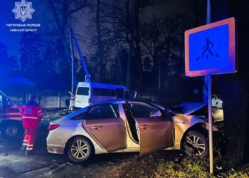 На Київщині за місяць сталося понад 160 ДТП з потерпілими