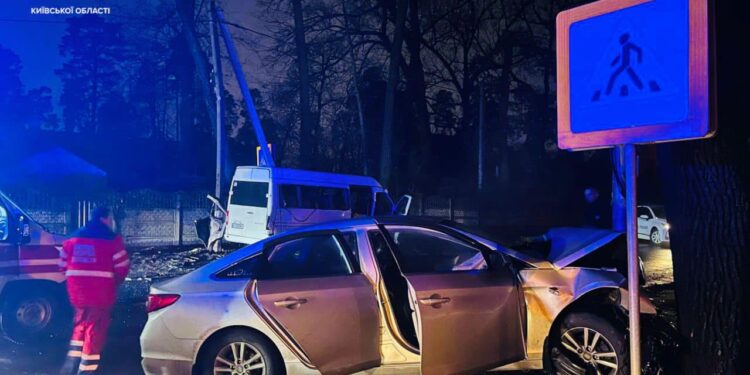 На Київщині за місяць сталося понад 160 ДТП з потерпілими