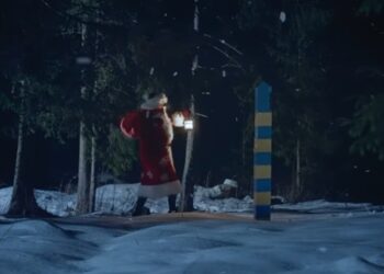 “Офіційно!” ДПСУ випустила свій відеоролик до Нового року, повідомивши, що Санта перетнув кордон України
