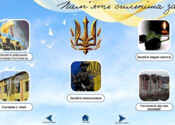 У Гостомельському ліцеї створять інтерактивний стенд пам’яті загиблих героїв