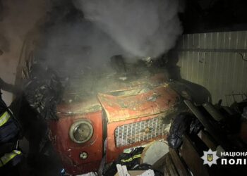 В Ірпені під час пожежі в автомобілі загинув чоловік