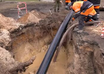 В Ірпінській громаді триває заміна старих водопровідних мереж