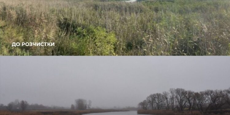 Відновлено притоку річки Рось у Миронівці
