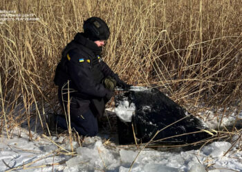 На Київському водосховищі водолази-сапери вилучили уламки ворожого БПЛА