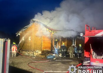 Поліція показала наслідки атаки росії на Київщину 1 лютого (ФОТО)