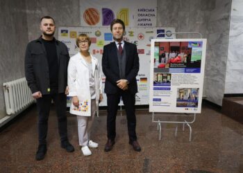 Посол Італії відвідав обласну дитячу лікарню у Боярці