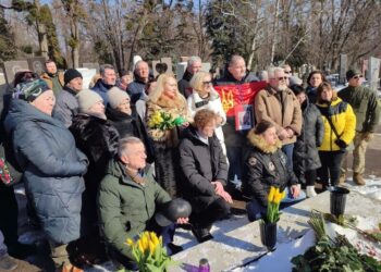 Рідні та близькі Степана Хмари зустрілися згадати його в річницю смерті