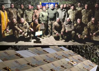 Воїнів Обухівського тербату відзначили почесними нагородами (ФОТО)