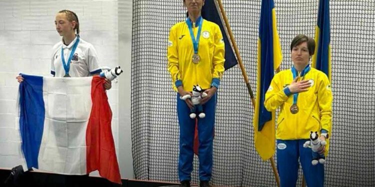 Броварська спортсменка Людмила Даниліна стала володарка 5 медалей Євро-2025 з пара легкої атлетики