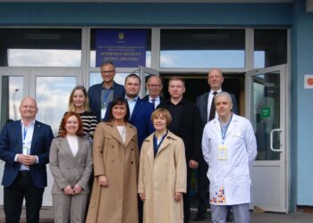 Делегація з Данії відвідала Київську обласну дитячу лікарню