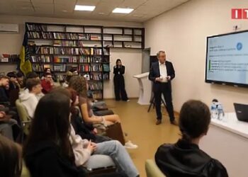 Для ірпінських ліцеїстів організували зустріч із послом Бельгії (ВІДЕО)