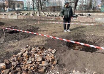 У Полтаві випадково знайшли фундамент зруйнованої Свято-Покровської церкви | ПРО ГОЛОВНЕ