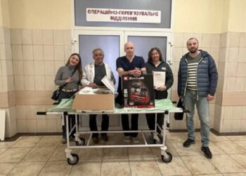 “Фундація Течія” Олега Крота передала Кропивницькій дитячій лікарні сучасне обладнання для лікування сечокам’яної хвороби в дітей