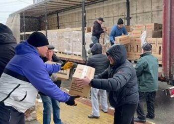 Гуманітарний хаб в Ірпені отримав чергову партію допомоги для ВПО