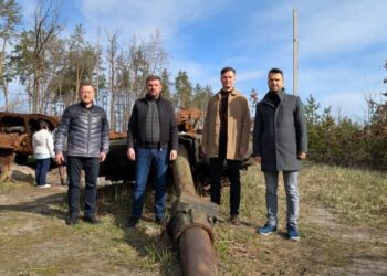 Ознайомилися із відбудовою громади: депутати Європарламенту побували у Дмитрівській громаді на Київщині