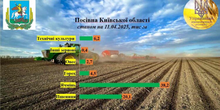 Посівна кампанія на Київщині триває