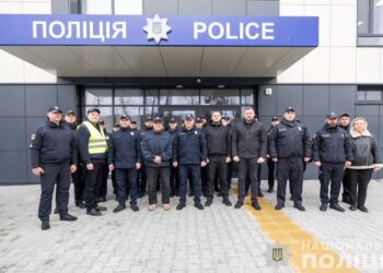 У Бородянці відкрили нове відділення поліції за підтримки Говарда Баффета (ФОТО, ВІДЕО)