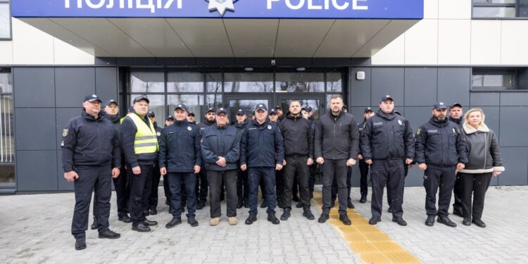 У Бородянці відкрили нове відділення поліції за підтримки Говарда Баффета (ФОТО, ВІДЕО)