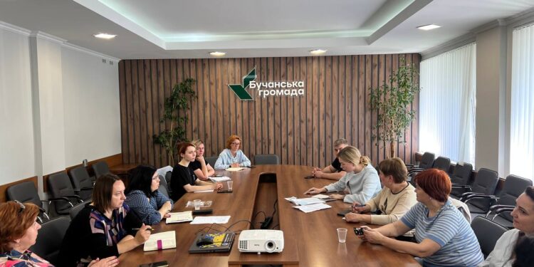 У Бучанській міській раді відбулось засідання ініціативної групи в рамках проєкту “Здорова громада”