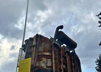 Зруйнований росією трансформатор Орест став експонатом у Музеї війни | ПРО ГОЛОВНЕ